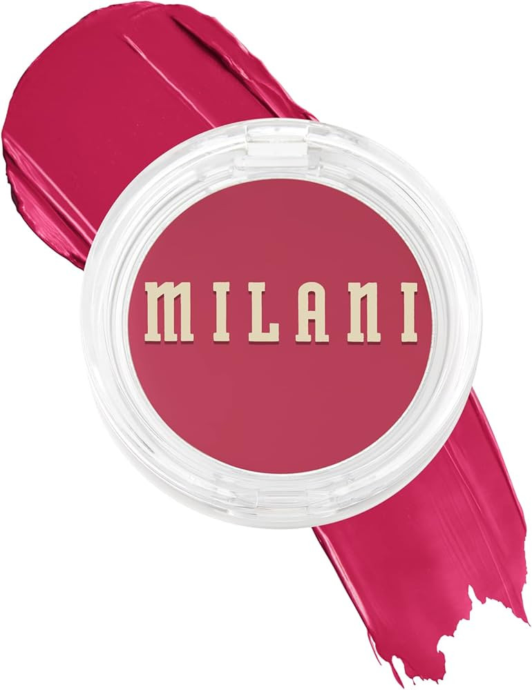 Milani Blush Makeup – Cheek Kiss Cream Blush for Cheeks, Buildable Cream-to-Gel Blusher & Lip T... | Amazon (US)