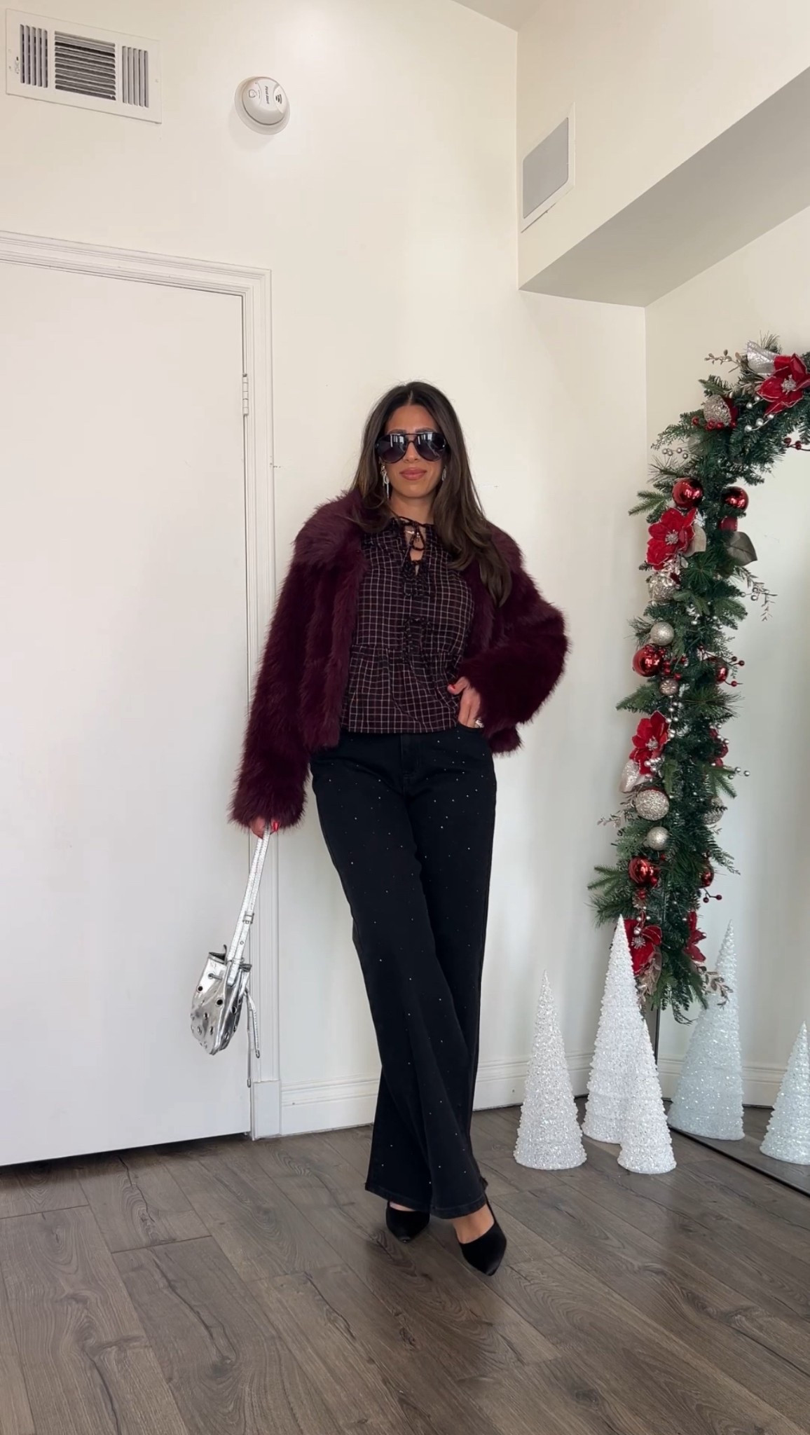 Walmart holiday outfit idea under $30
Small in all

#LTKFindsUnder50 #LTKHoliday #LTKootd