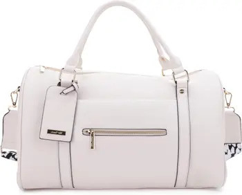 Amber Vegan Leather Overnight Duffle Bag | Nordstrom