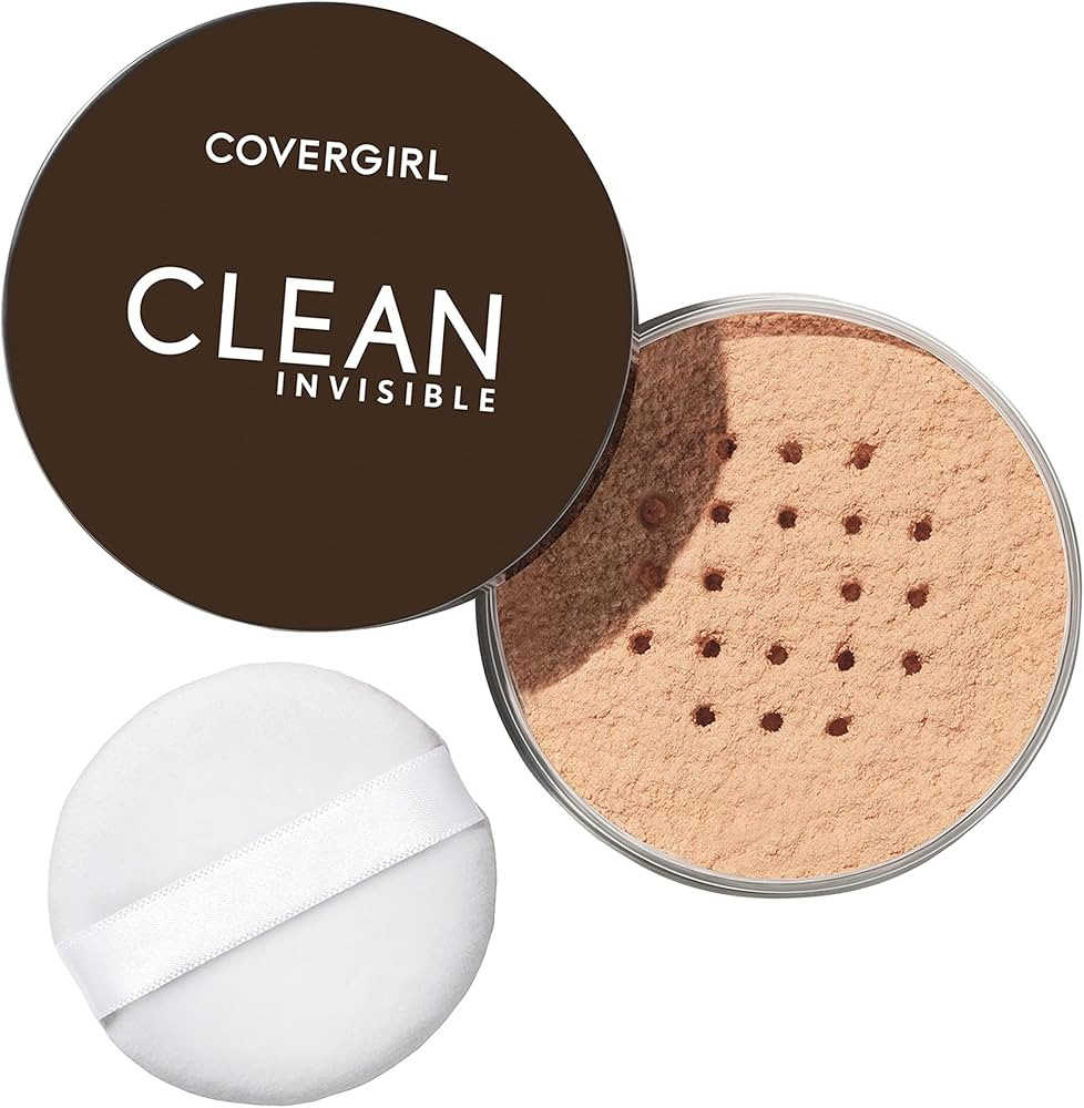 COVERGIRL Clean Invisible Loose Powder - Loose Powder, Setting Powder, Vegan Formula - Translucen... | Amazon (US)