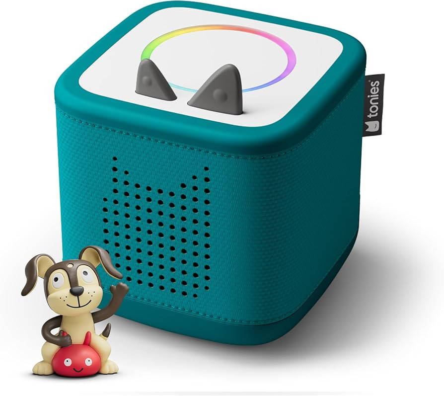 Toniebox 2 Audio Player Starter Set for Kids 1+ with Playtime Puppy - Tropical Teal | Amazon (US)