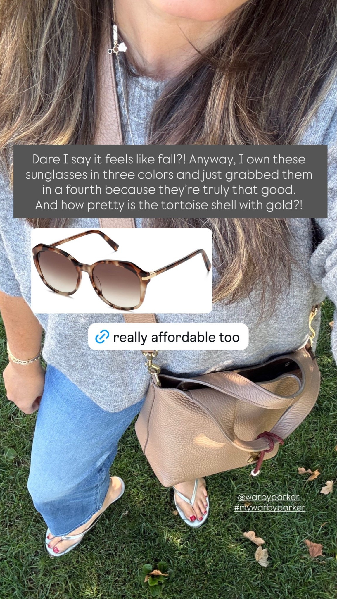 My favorite Warby Parker sunglasses in a perfect new color for fall! Love the tortoise and golden

#LTKootd #LTKdayinmylife #LTKOver40