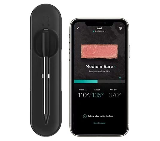 Yummly Smart Meat Thermometer w/ 3 Month Pro App Membership - QVC.com | QVC