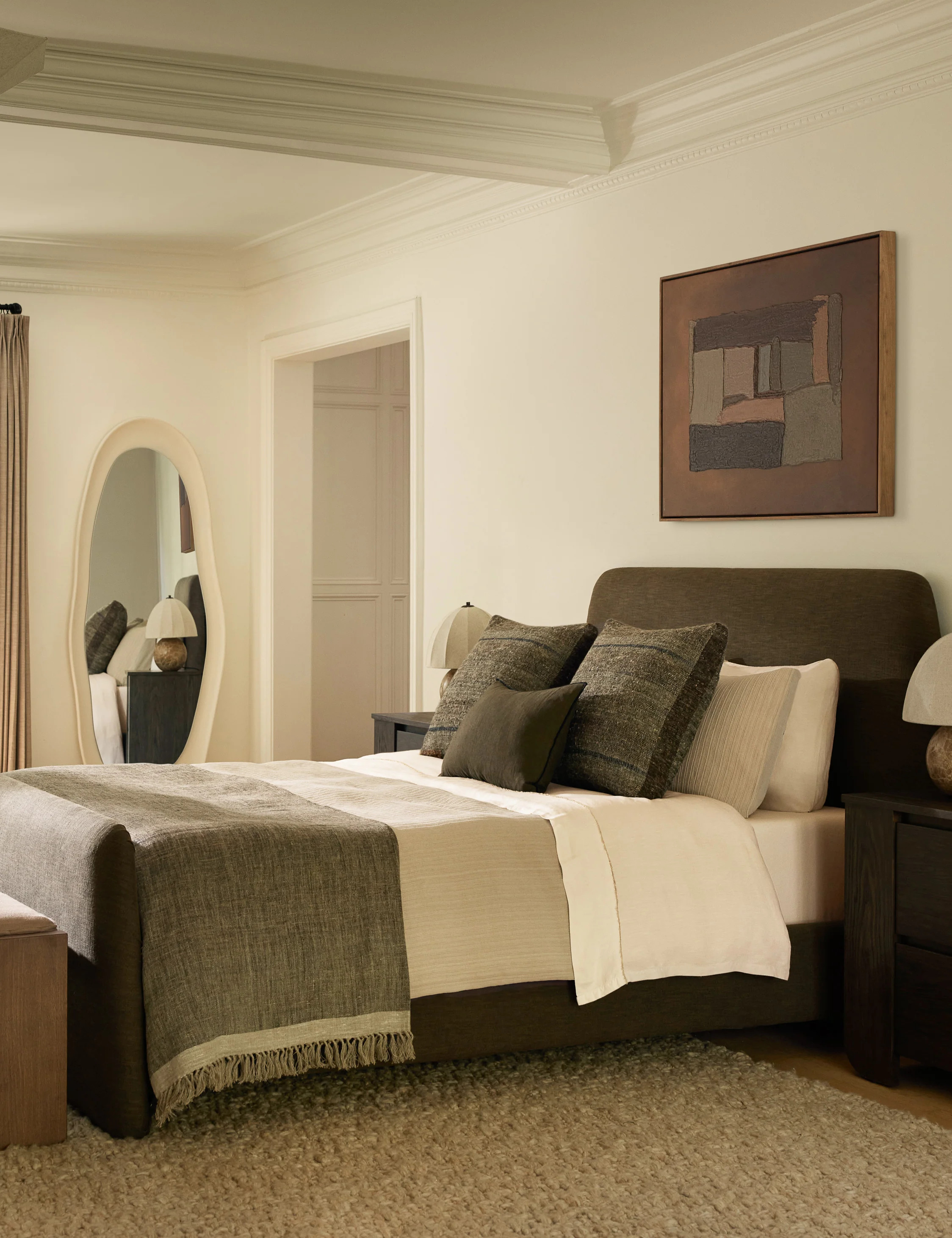 Laba Linen Silk Throw by DISC Interiors | Lulu and Georgia 