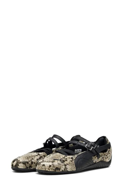 PUMA Speedcat Ballet Sneaker in Puma Black/Vapor Gray at Nordstrom, Size 7.5 | Nordstrom