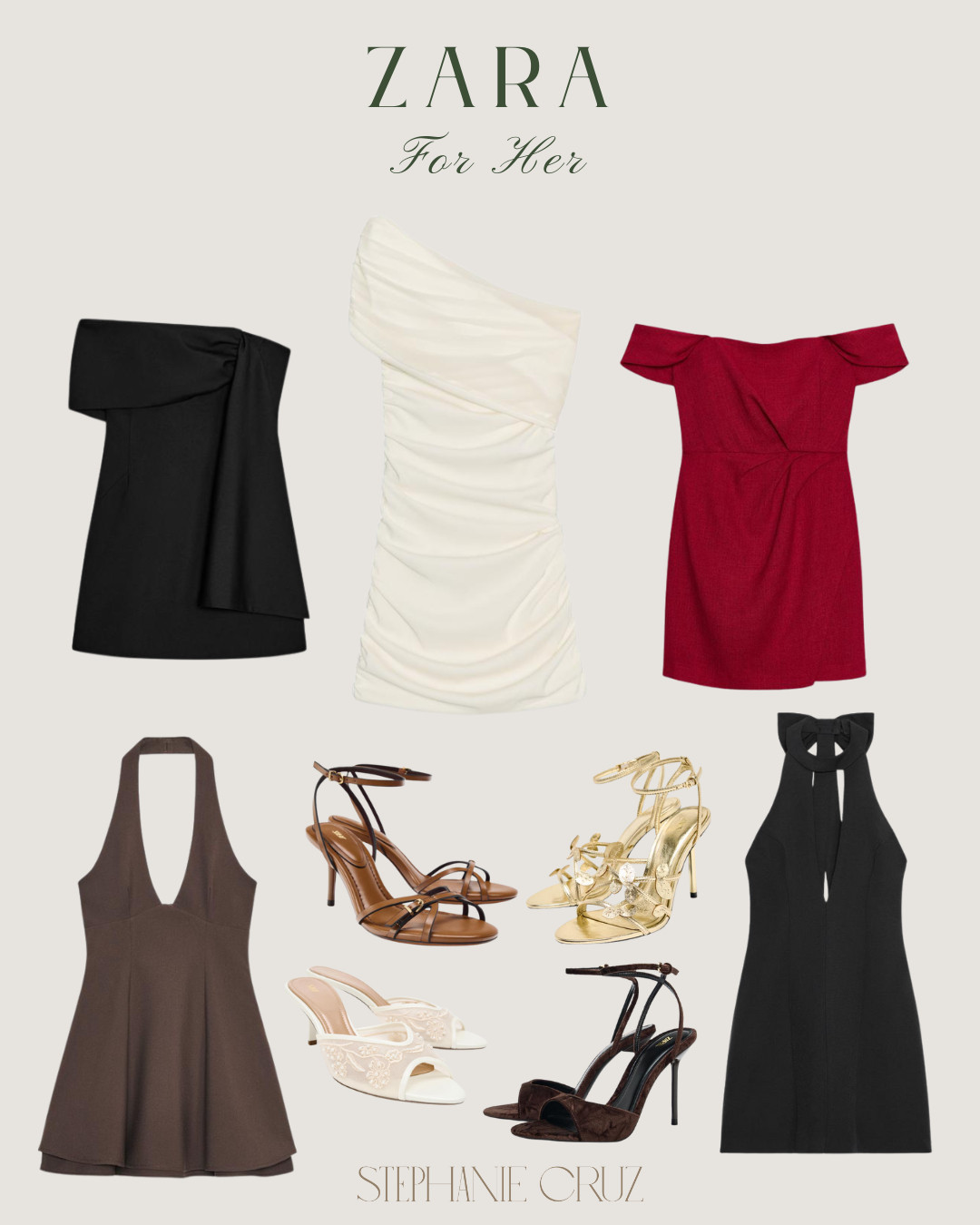 Minimal but striking Zara finds. Perfect pieces for dressing up without overthinking it.

#ZaraFinds #ZaraStyle  

 #LTKHoliday #LTKootd #LTKSaleAlert