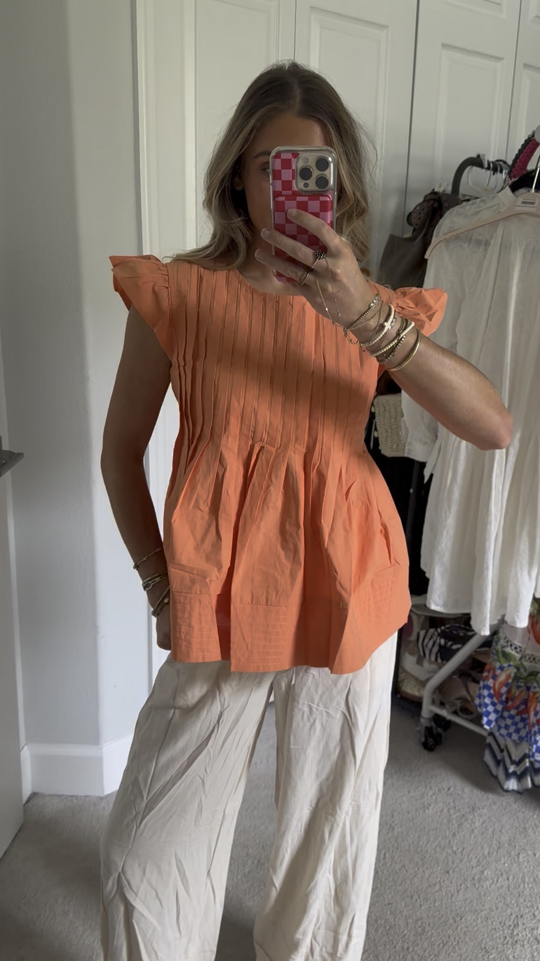 Amazon size small Women's Summer Blouse Ruffled Sleeves Pleated A Line Peplum Babydoll Shirt Top

#freepeople #lookforless #affordablefashion #budgetfriendly #budgetfashion #freepeopleinspired #freepeopledupes #amazon #amzonfinds #amazonmusthaves #amazonvirtualtryon #amazonfavorites #amazonfashion #founditonamazon #founditonamazonfashion amazon haul, amazon clothing haul, affordable fashion, clothing haul, spring clothing haul, summer clothing haul, amazon fashion, amazon finds, amazon fashion 2025. 

#LTKStyleTip #LTKSaleAlert #LTKFindsUnder50