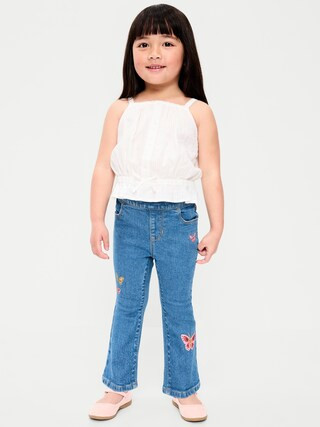 Wow Pull-On High-Waisted Flare-Leg Jeans for Toddler Girls | Old Navy (US)