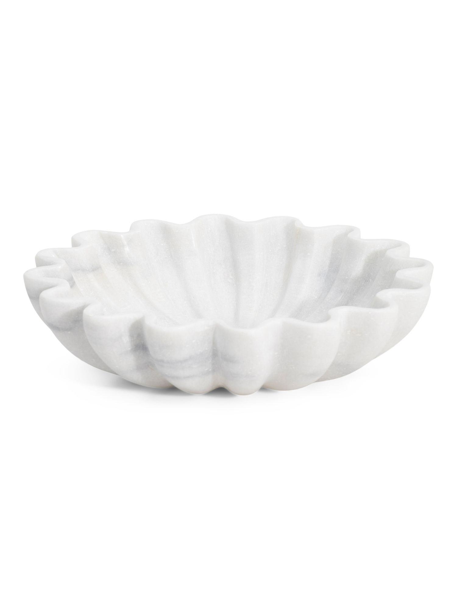 Marble Fluted Bowl | TJ Maxx