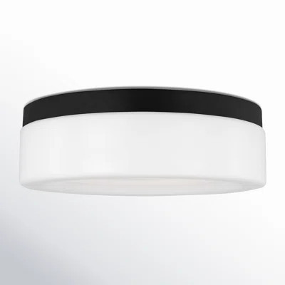 Helmes Glass LED Flush Mount | Wayfair North America