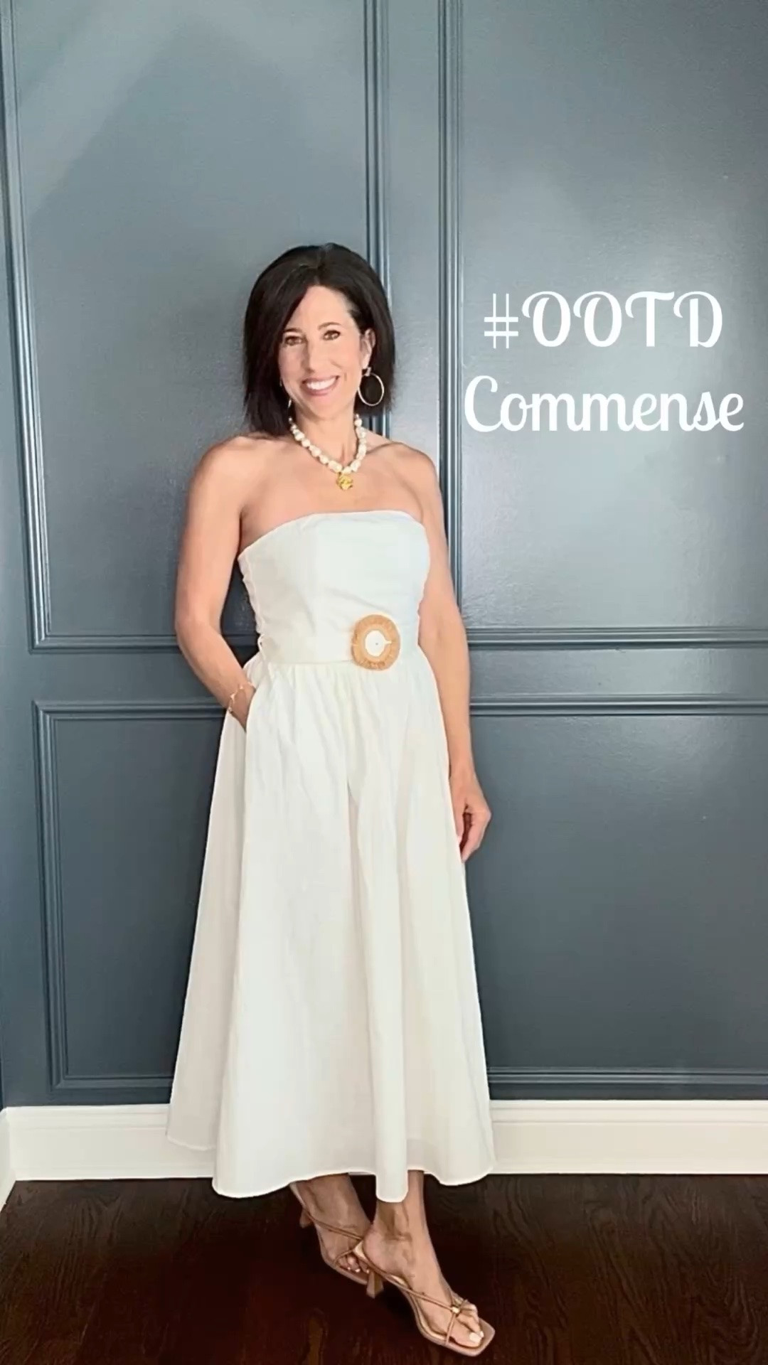 #OOTD Elevate your style with timeless elegance. 🤍 A white dress is a versatile staple that transcends seasons. Discover my curated looks on LTK. The dress boasts exceptional softness, full lining, and elastic detailing for a flattering fit. 

Everything is linked on my profile in the @shop.ltk app. Search @style_with_michelle to find & follow my profile. The REELS & IG collection highlights are at the top of my profile with all the links for my recent reels & IG posts.

#summerfashion #summerstyle #dresses #accessories

#LTKootd