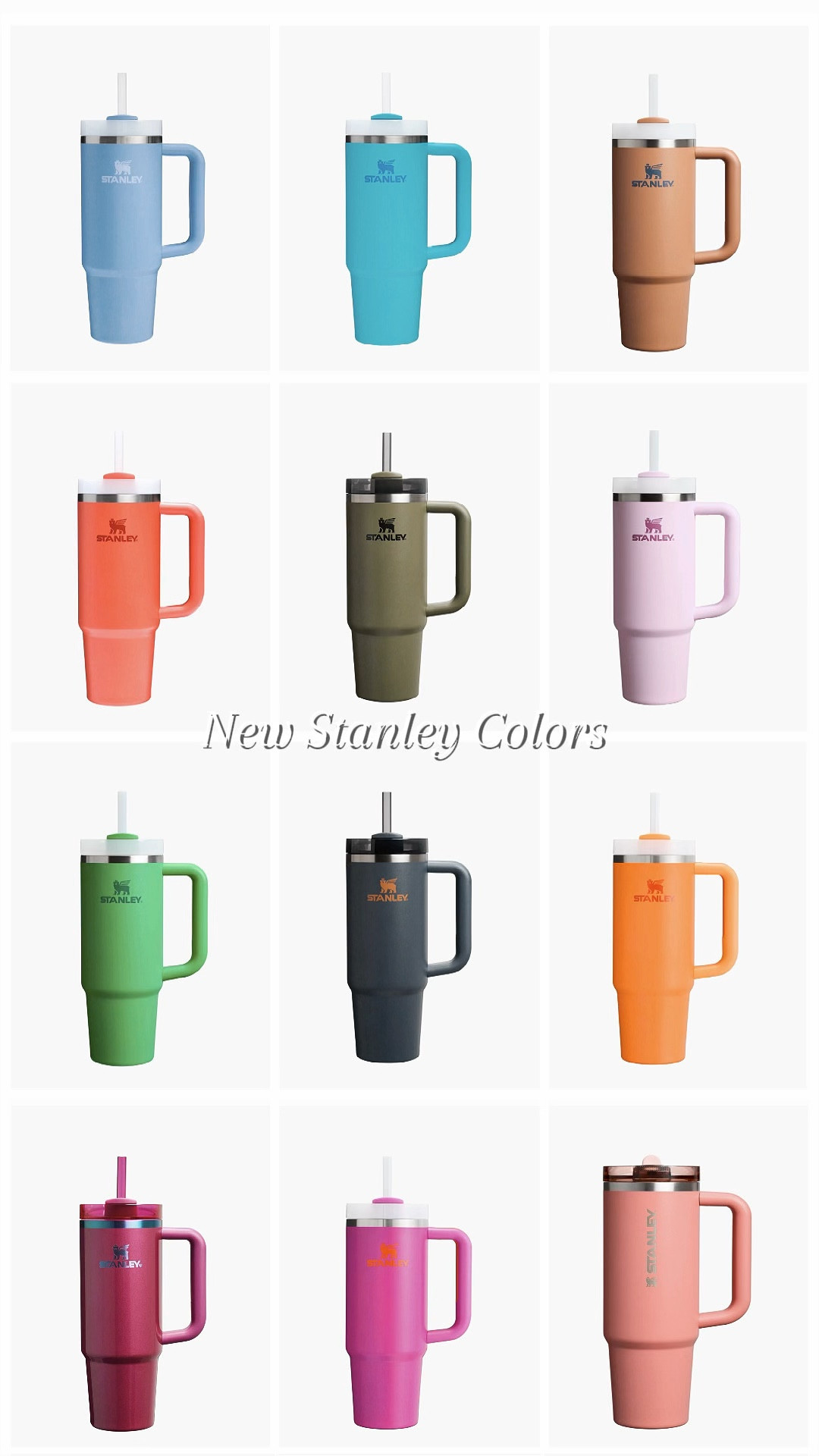 New Stanley Colors are out!

Stanley cup // water bottles // water mugs // Stanley’s // active 