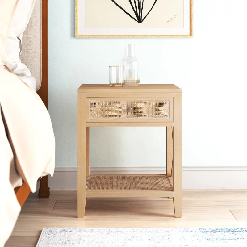 Acushnet 24'' Tall 1 - Drawer Nightstand | Wayfair North America