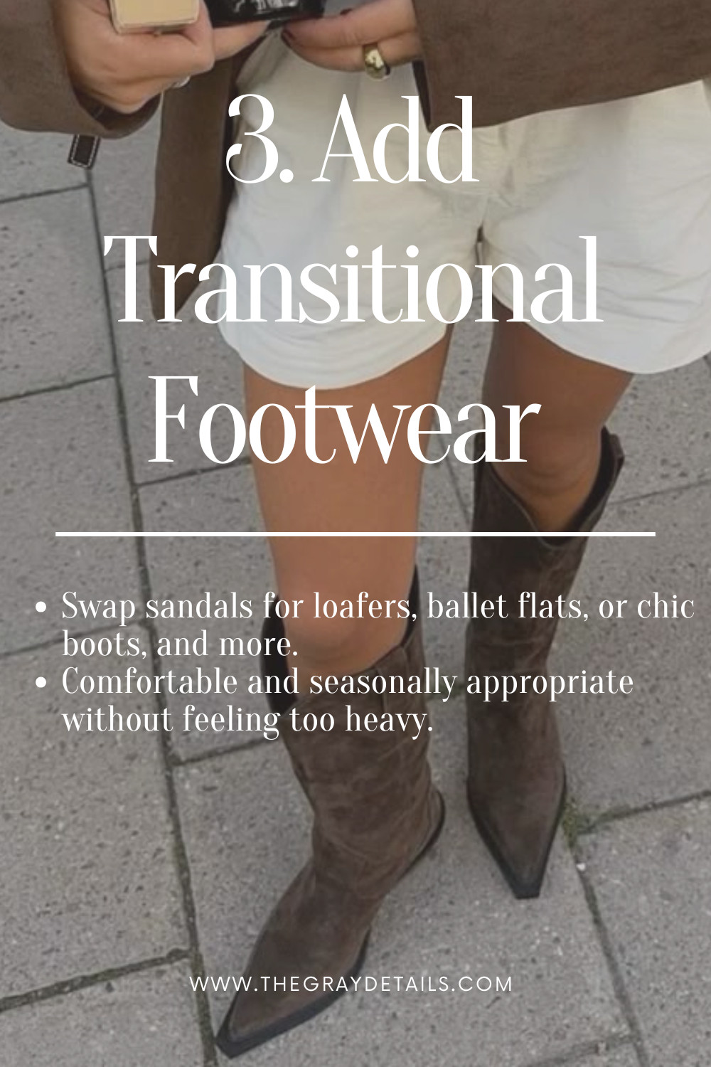 September Style Tips: Add Transitional Footwear. Swap your sandals for loafers, ballet flats, boots, suede sneakers, and more. 

 #LTKSeasonal #LTKStyleTip #LTKShoeCrush