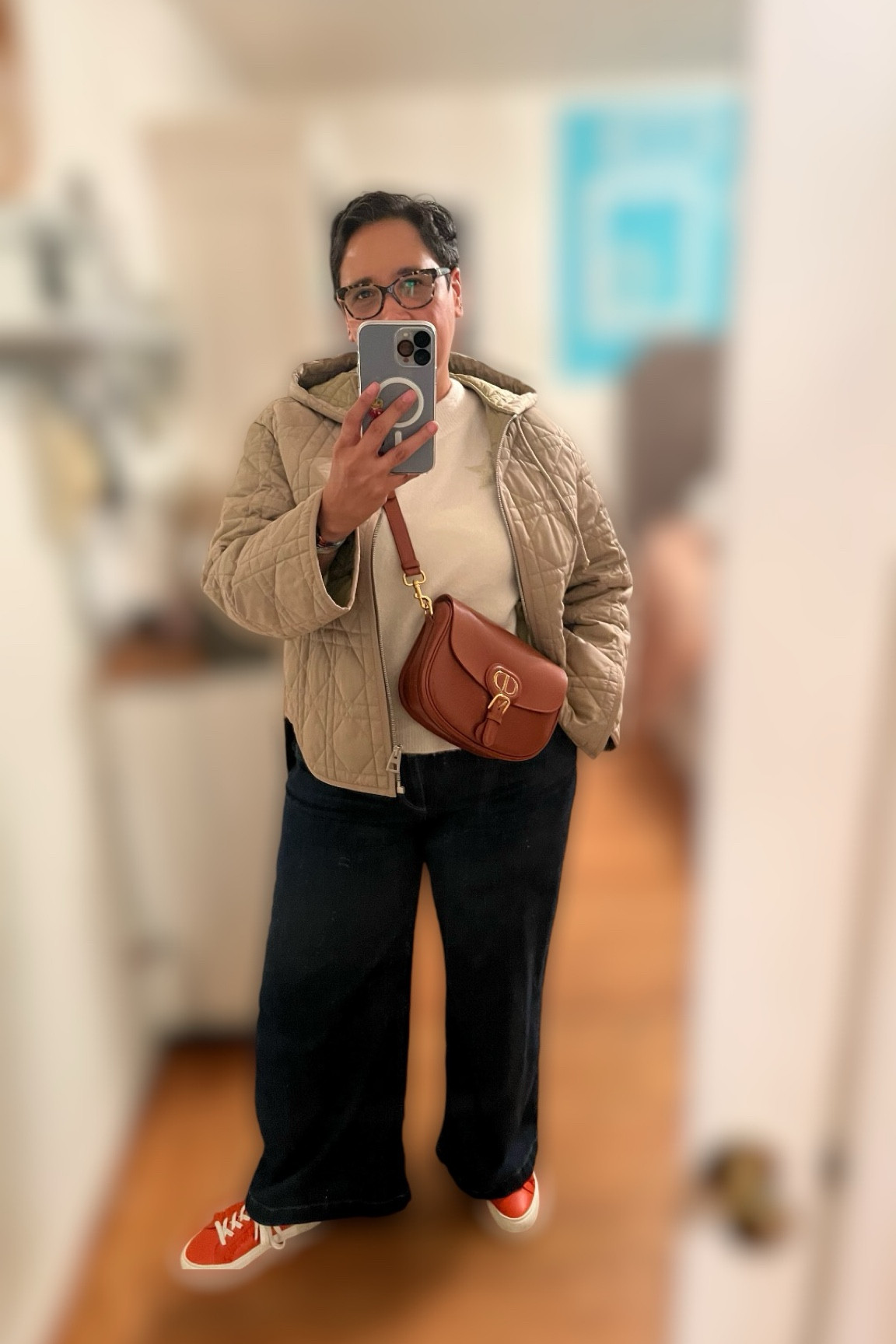 OOTD - weekend style
jacket & bag - dior
Jeans - Paige
sneakers - Tory Burch 
Sweater - Rails 

#LTKMidsize #LTKStyleTip #LTKOver40