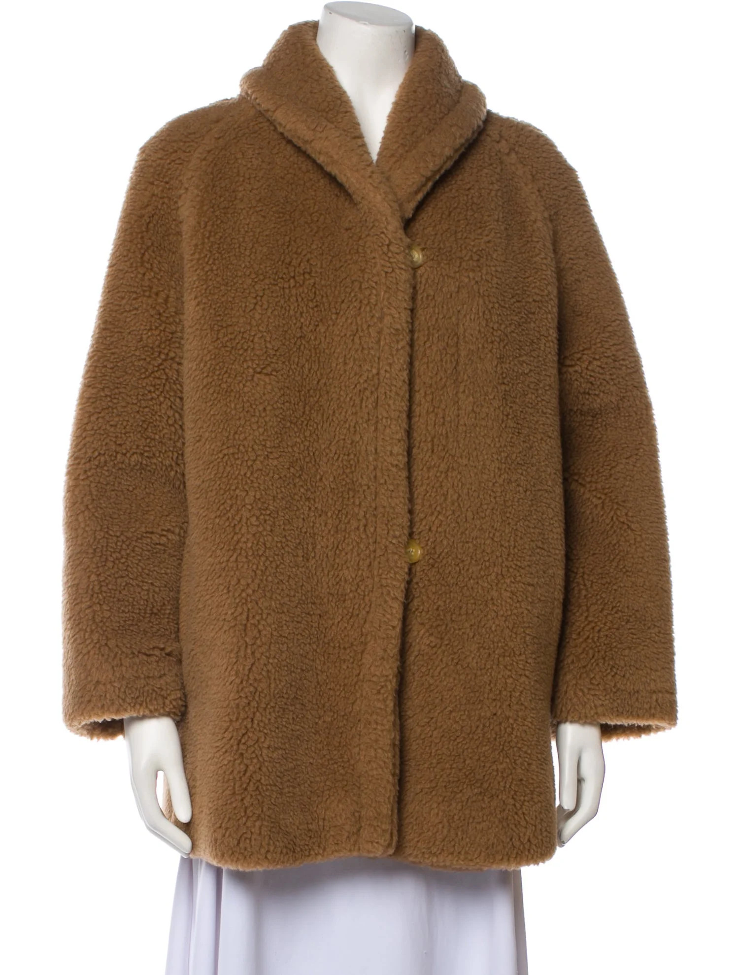Camel Leather Fur Coat | The RealReal