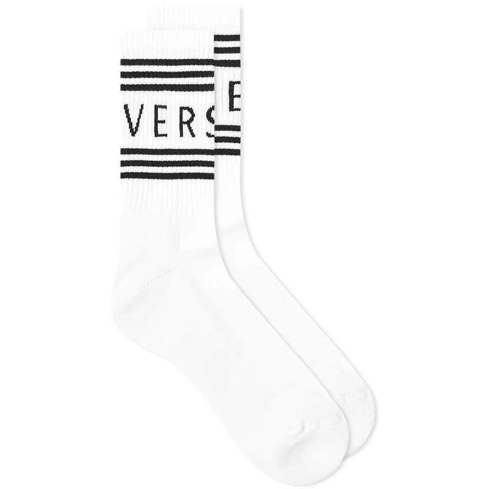 Versace Logo Sports Socks | End Clothing (US & RoW)