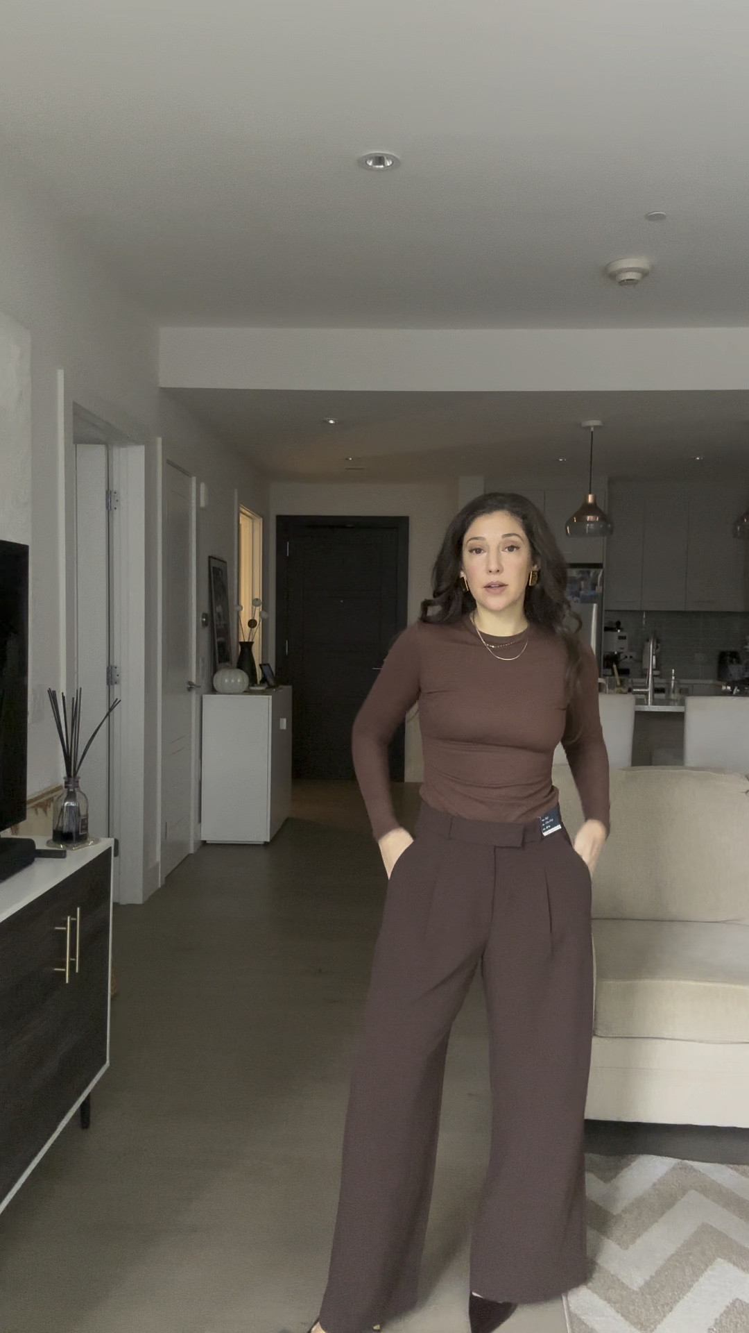 All brown everything 🤎 honestly these tones are so great! And this pumiey top is so soft. I have size small  

#LTKVideo #LTKxPrimeDay #LTKSeasonal