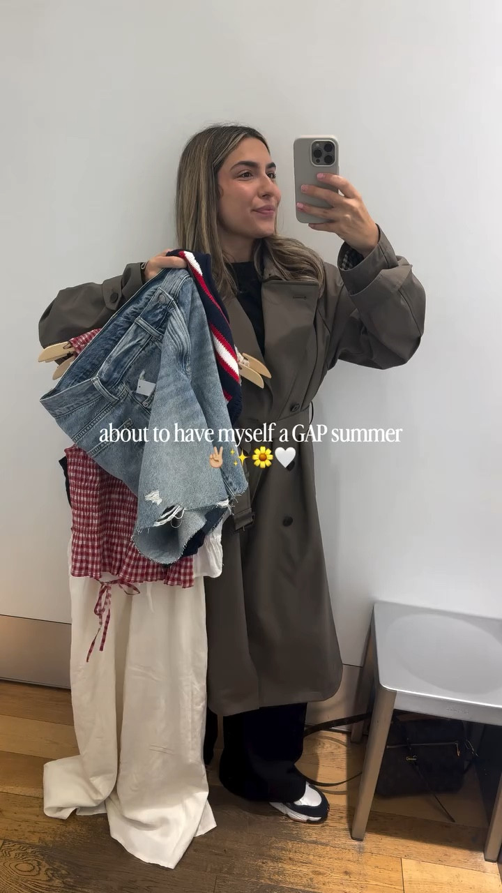 Romanticizing a @gap summer 🌼✨🤍 

#explorepage #thegap #tryonhaul #summerfashion #aestheticstyle