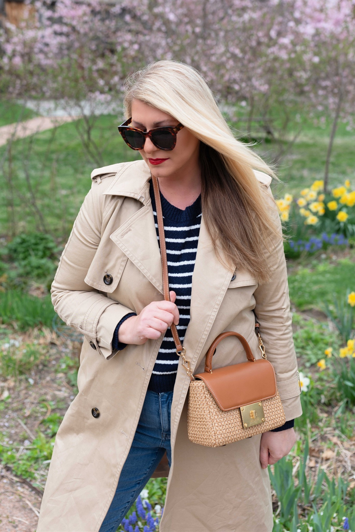 New raffia & Napa leather crossbody & outfit 

#LTKOver40 #LTKItBag