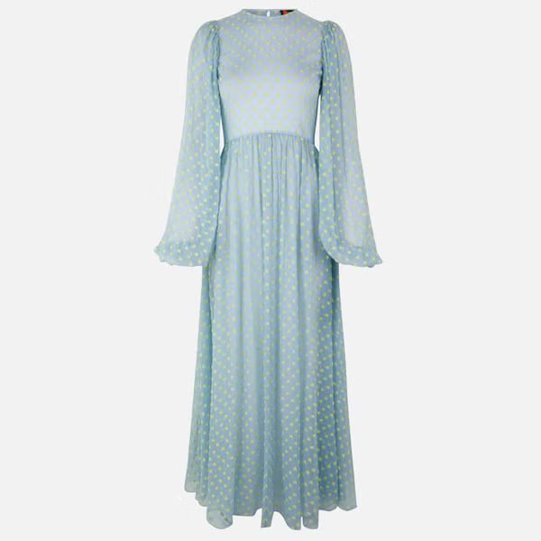 Stine Goya Women's Chaima Midi Dress - Cashmere Blue | Coggles (Global)