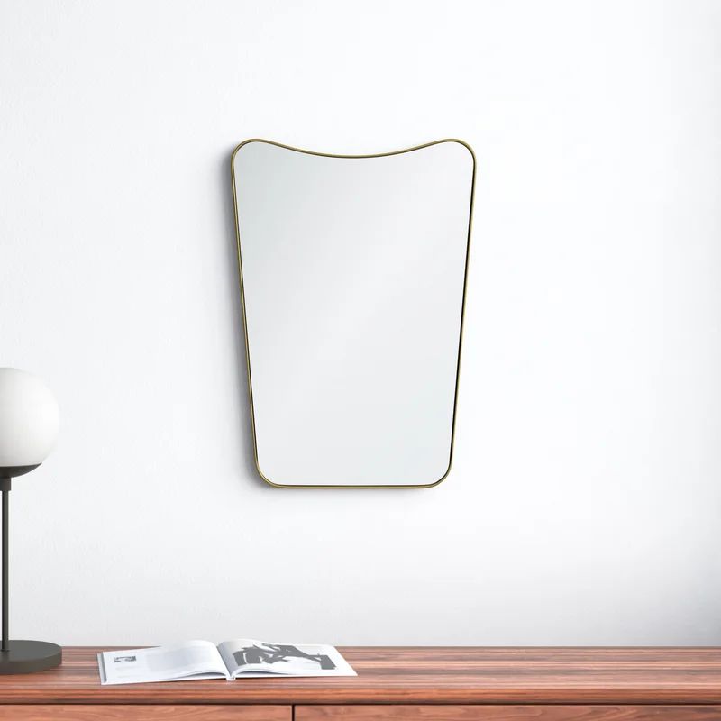Beale Metal Asymmetrical Wall Mirror | Wayfair North America