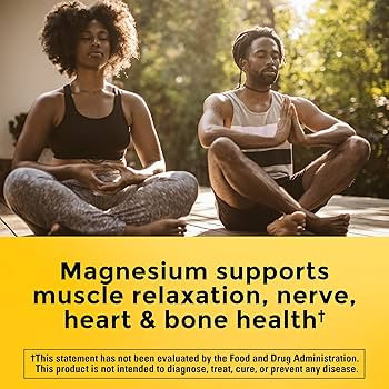 Nature Made Magnesium L-Threonate with Vitamin C & Vitamin D3, Provides 130 mg of Magnesium from ... | Amazon (US)