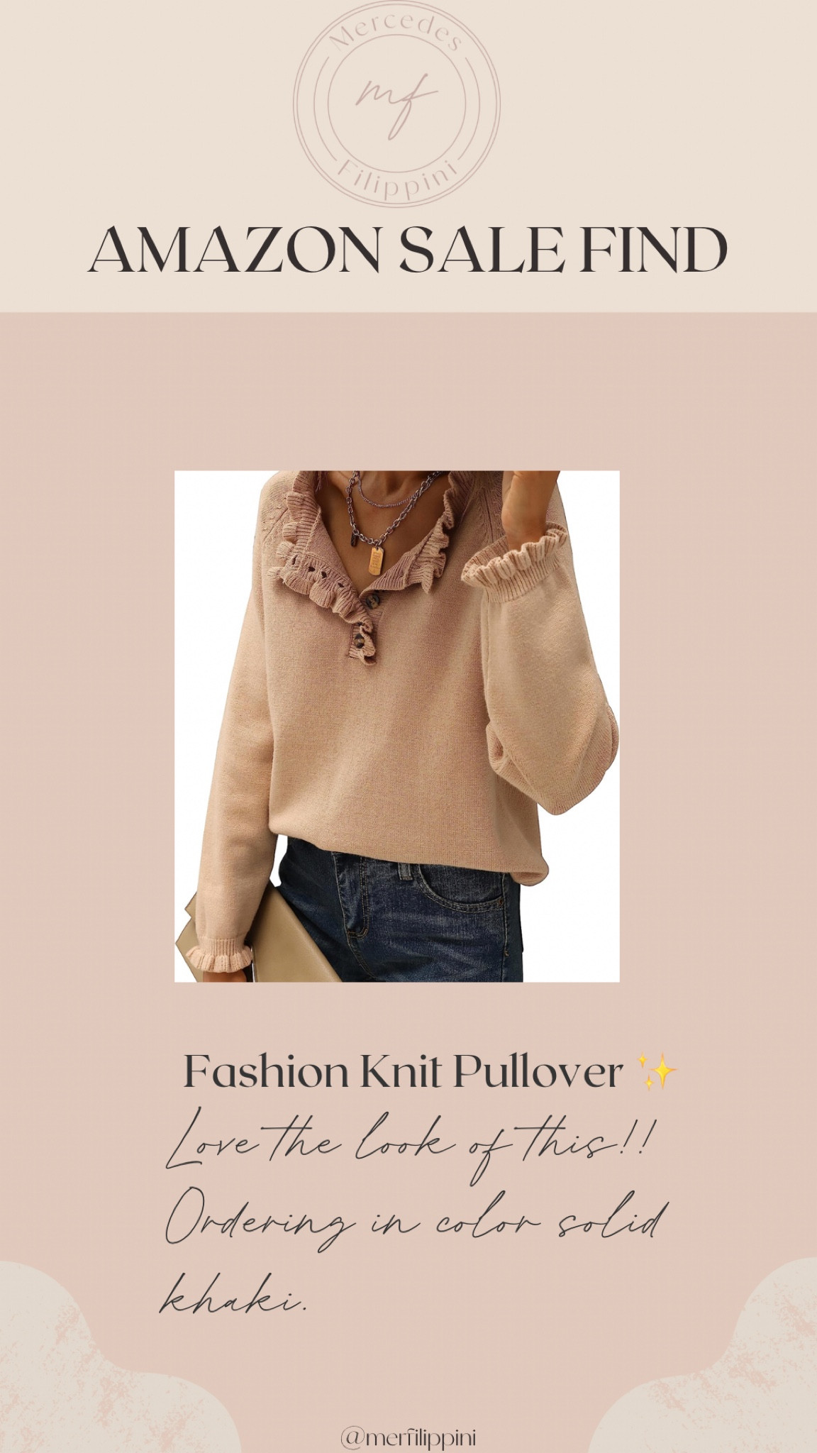 Knit pullover!! Dress up or down!! 

#LTKsalealert #LTKSeasonal #LTKGiftGuide