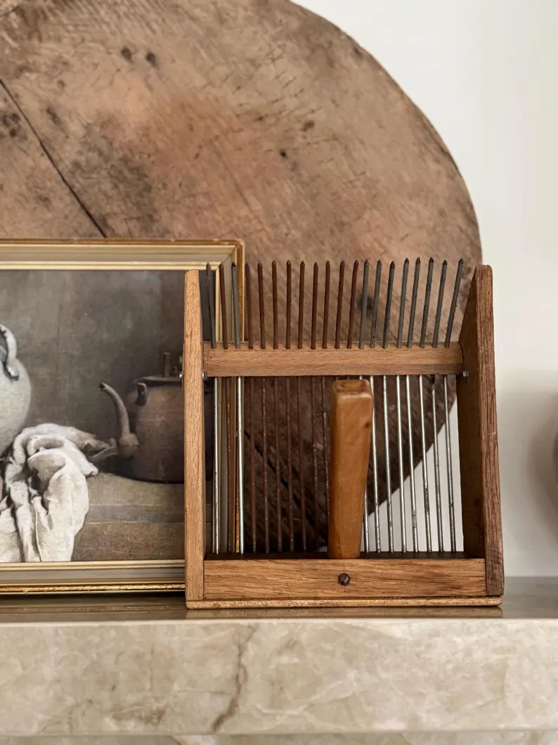 Vintage French Wooden Blueberry Rake – Rustic Berry Picker Harvest Tool – Farmhouse Kitchen D... | Etsy (US)