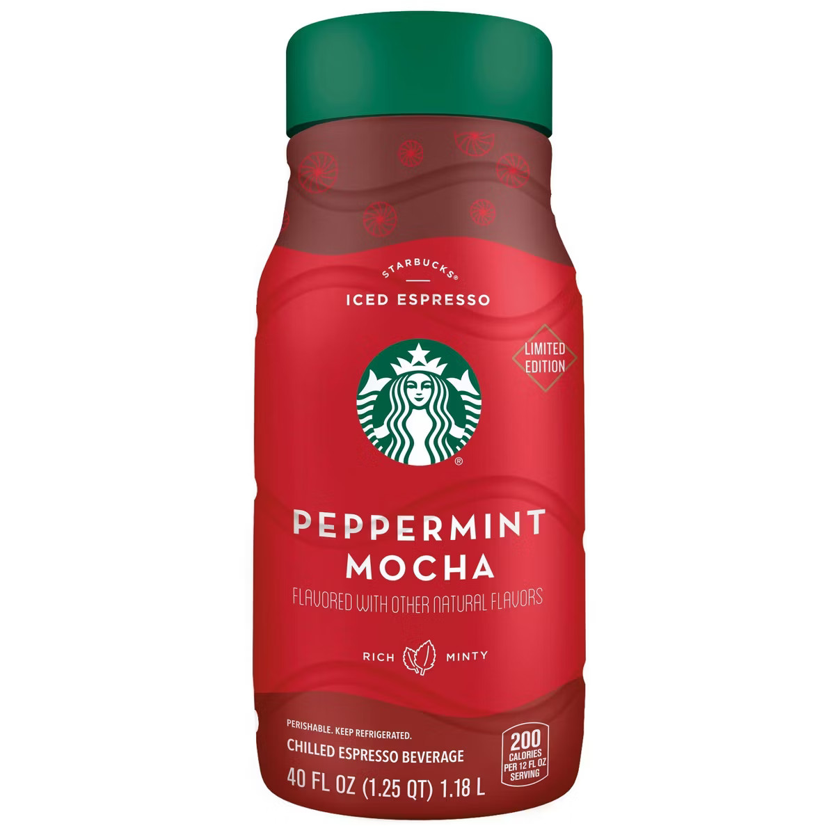 Starbucks Peppermint Mocha Iced Espresso - 40 fl oz | Target