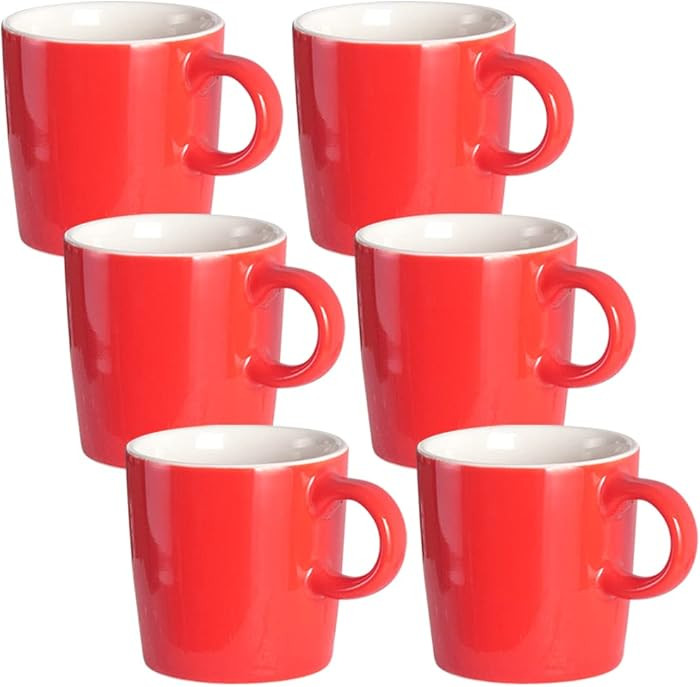 homEdge Mini Porcelain Espresso Cup, 4 Ounces / 120 ml Tiny Ceramic Coffee Mugs Demitasse for Esp... | Amazon (US)
