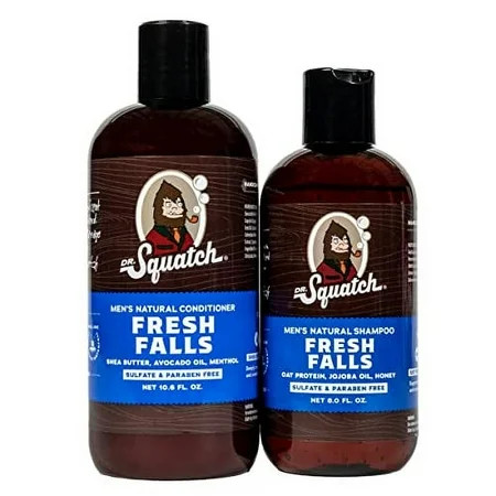Dr. Squatch Fresh Falls Shampoo + Conditioner Hair Bundle | Walmart (US)