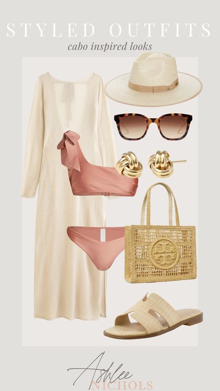 Loving this Cabo inspired look!! Such a great outfit for a vacation!!

Cabo outfit, vacation outfit, womens style, swimsuit, swimwear, vacation style 

#LTKfindsunder100 #LTKSeasonal #LTKstyletip