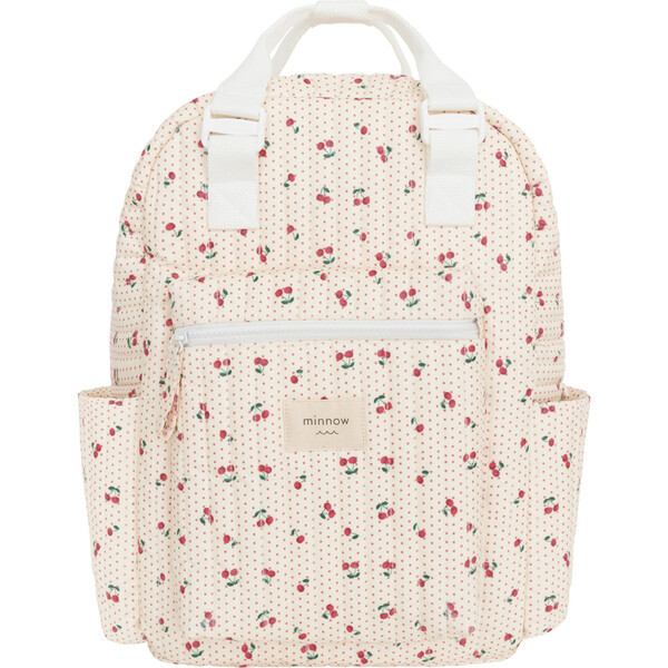 Summer Cherries Coated Everyday Backpack | Maisonette
