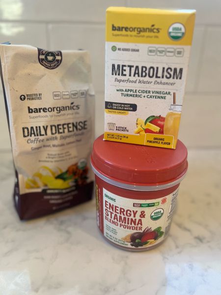 Loving all three of these BareOrganics Superfoods products. Especially the coffee. Affordable organic products with strict testing standards for the win! 

#LTKfitness #LTKhome