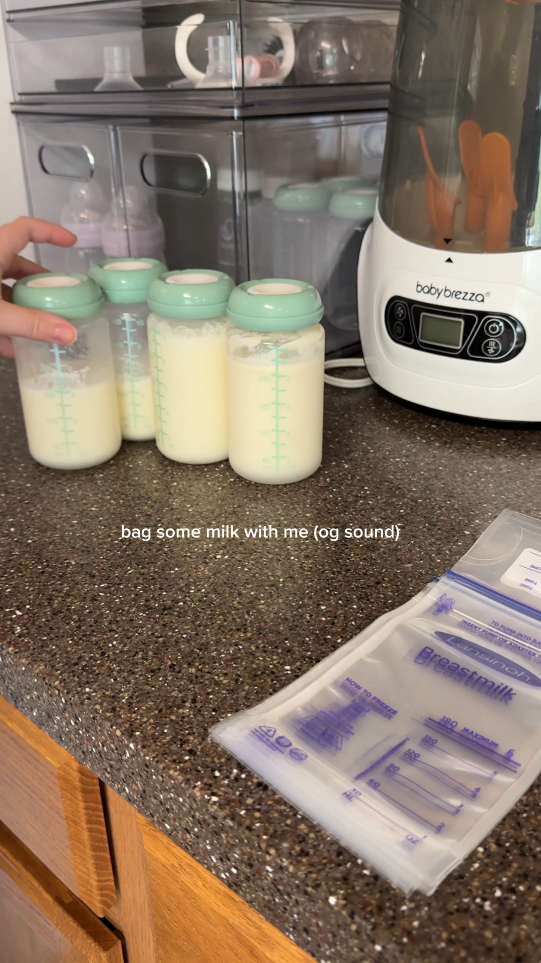 Bag some milk with me! OG Sound! 💕 Also, angles suck because it was not meant for posting. This video was for me to have, the first ever bagging moment I had after struggling with production so I’m proud. 🙌🏻👏🏻

#LTKBaby #LTKFindsUnder100 #LTKFindsUnder50