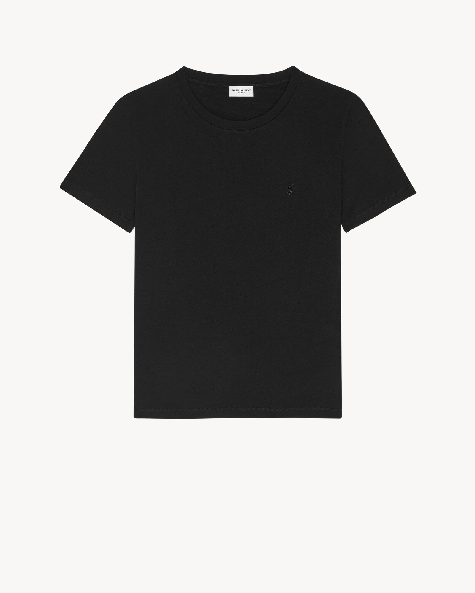 cassandre t-shirt in wool jersey | Saint Laurent Inc. (Global)