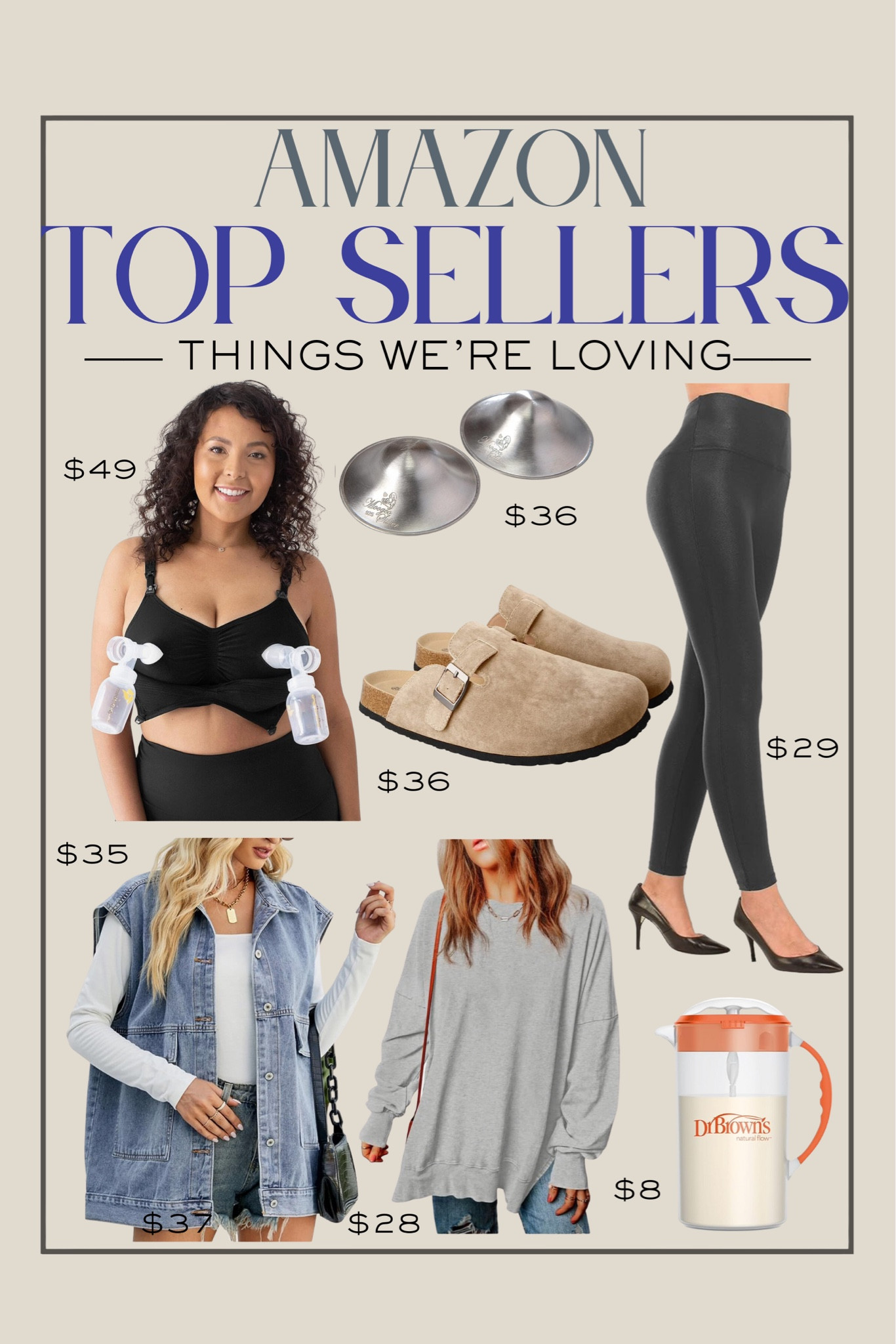 Here are all our favorites from Amazon this week! 

Amazon top sellers, favorites, weekly favorites, Boston clogs, faux leather leggings, milk pitcher, post partum, nursing



#LTKbaby #LTKstyletip