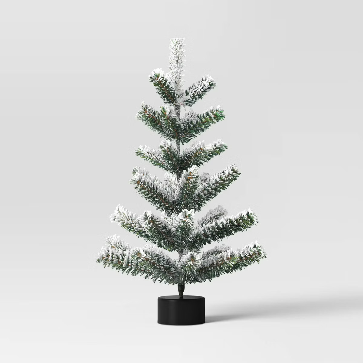 24" Unlit Flocked Indexed Mini Artificial Christmas Tree - Wondershop™ | Target