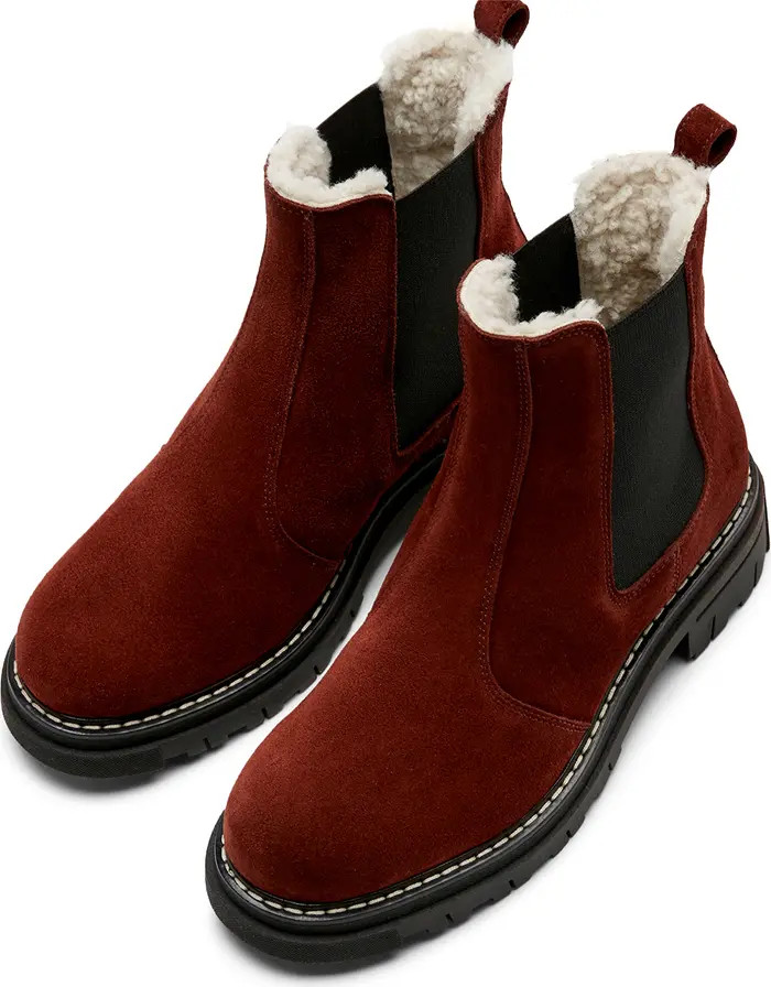 Derrick City Dry™ Waterproof Genuine Shearling Boot (Women) | Nordstrom