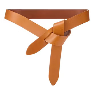Lecce Knotted Leather Belt | Brown Thomas (IE)