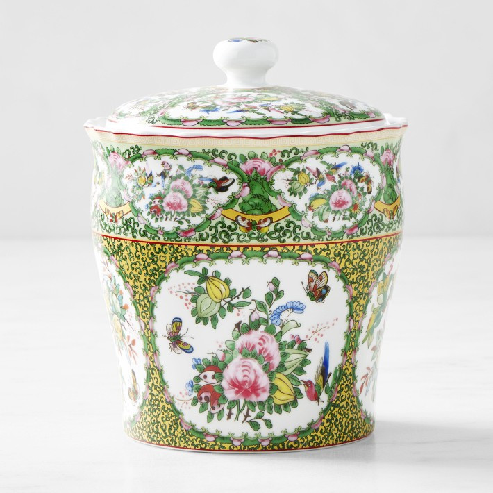 OPEN BOX: Famille Rose Porcelain Canisters | Williams-Sonoma
