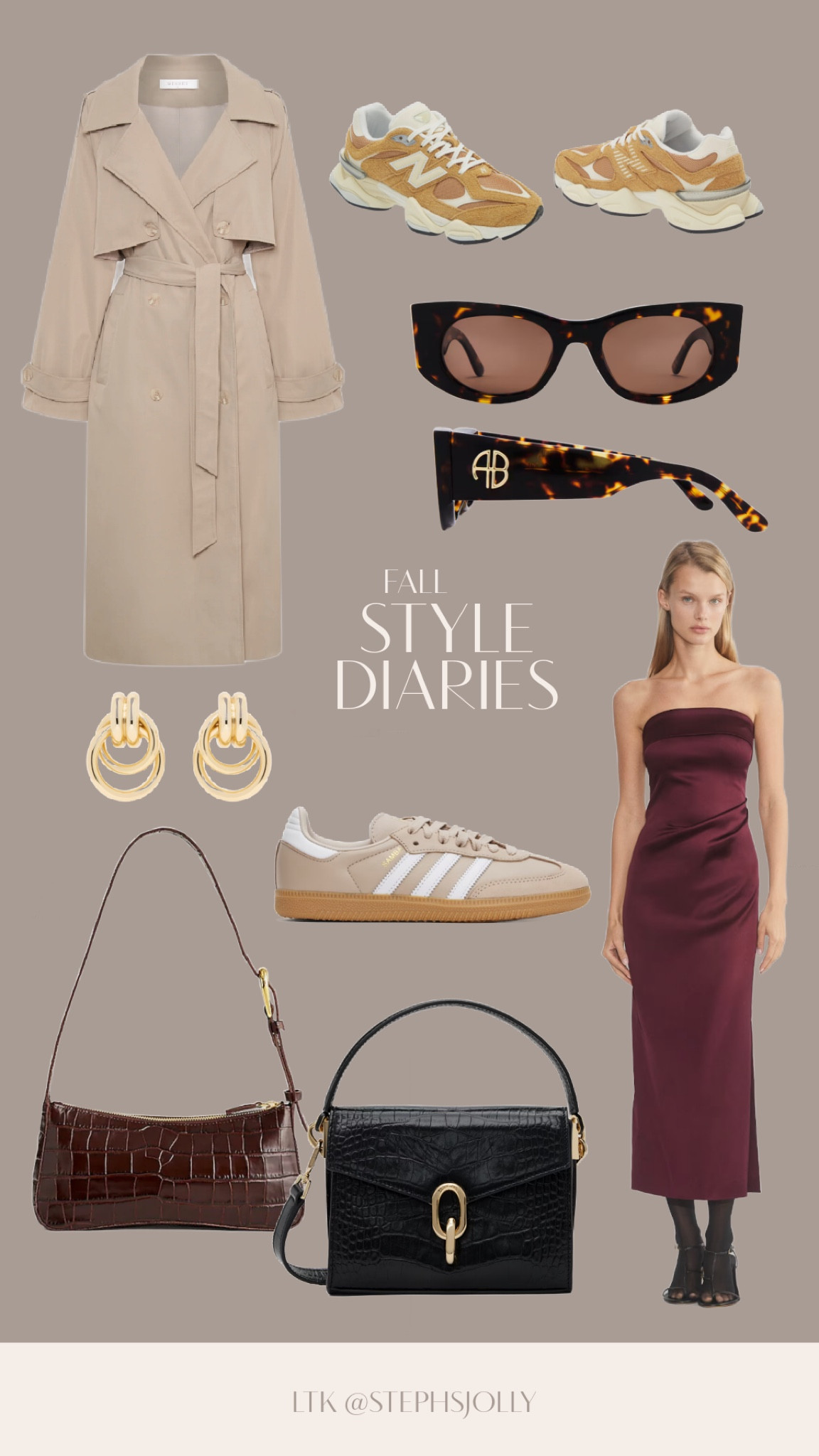 Fall wish list 🍁 sambas, fall dresses, trench coats, purses and more! 

#LTKSeasonal #LTKFindsUnder100 #LTKStyleTip