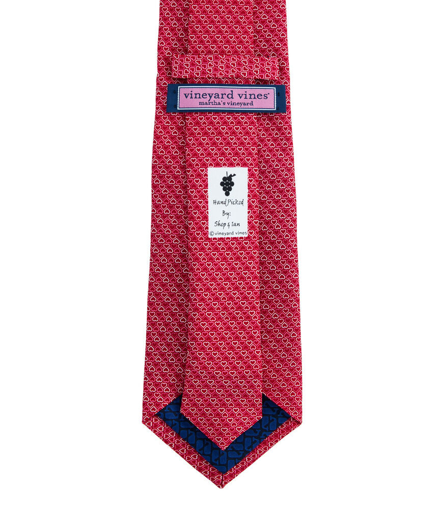 Hearts Silk Tie | vineyard vines