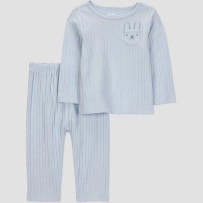 Carter's Just One You® Baby Boys' 2pc Bunny Pocket Easter Set - Blue Newborn | Target