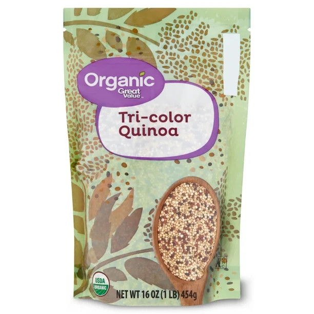 Great Value Organic Tri-Color Quinoa, 16 oz - Walmart.com | Walmart (US)