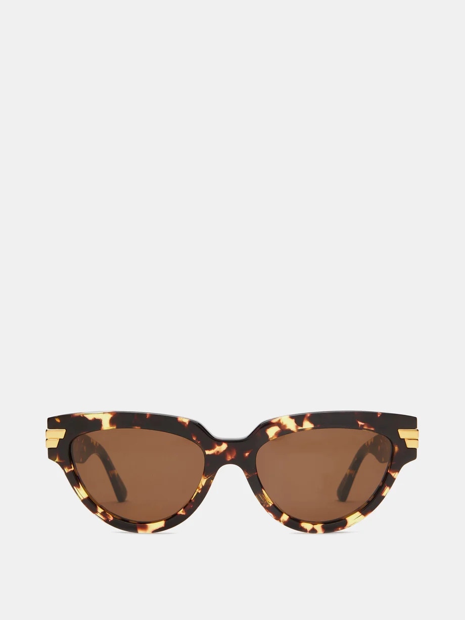Cat-eye tortoiseshell-acetate sunglasses | Bottega Veneta | Matches (UK)