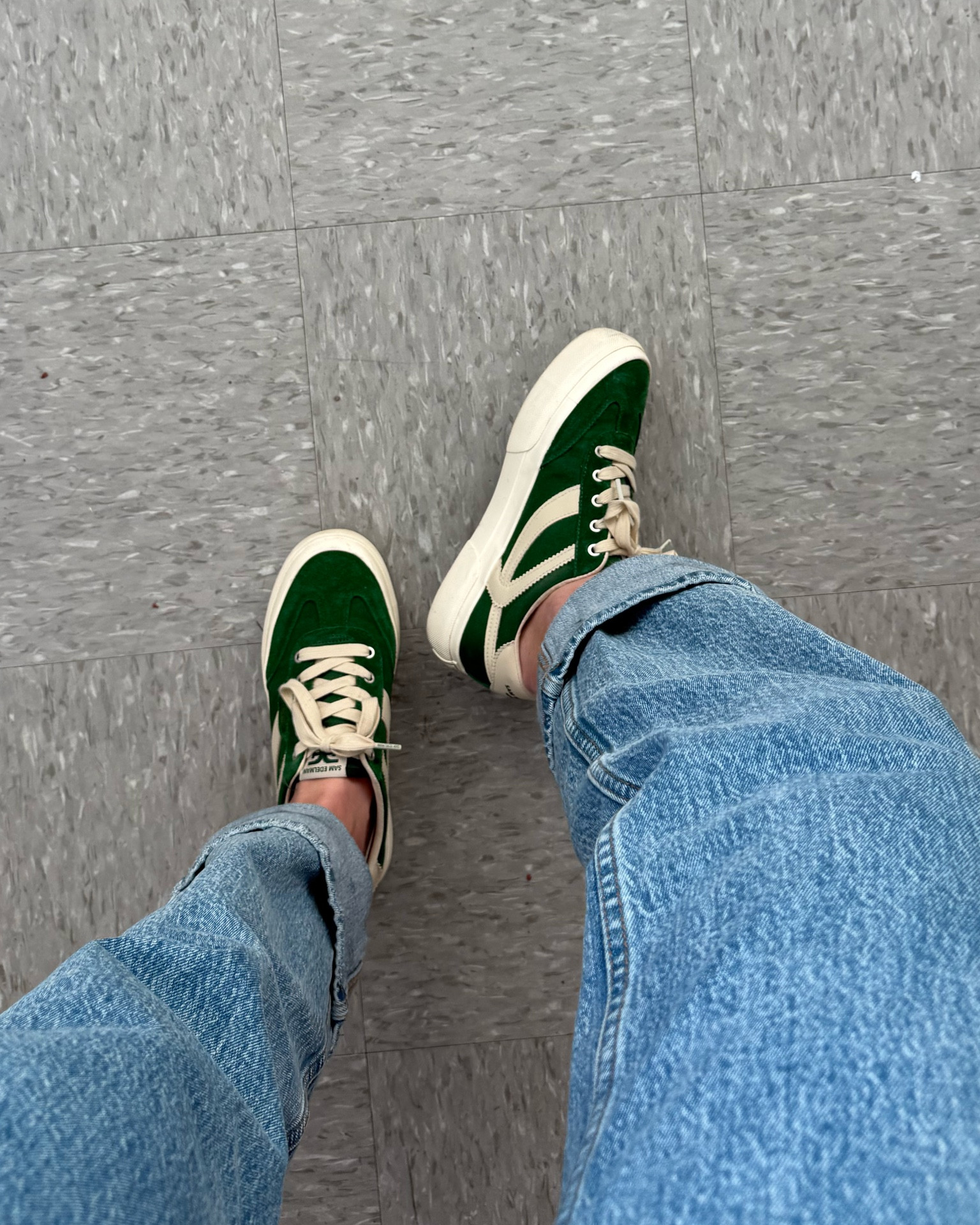 Dream shoes!!! Sam Edelman green sneakers 

#LTKSeasonal #LTKShoeCrush #LTKWorkwear