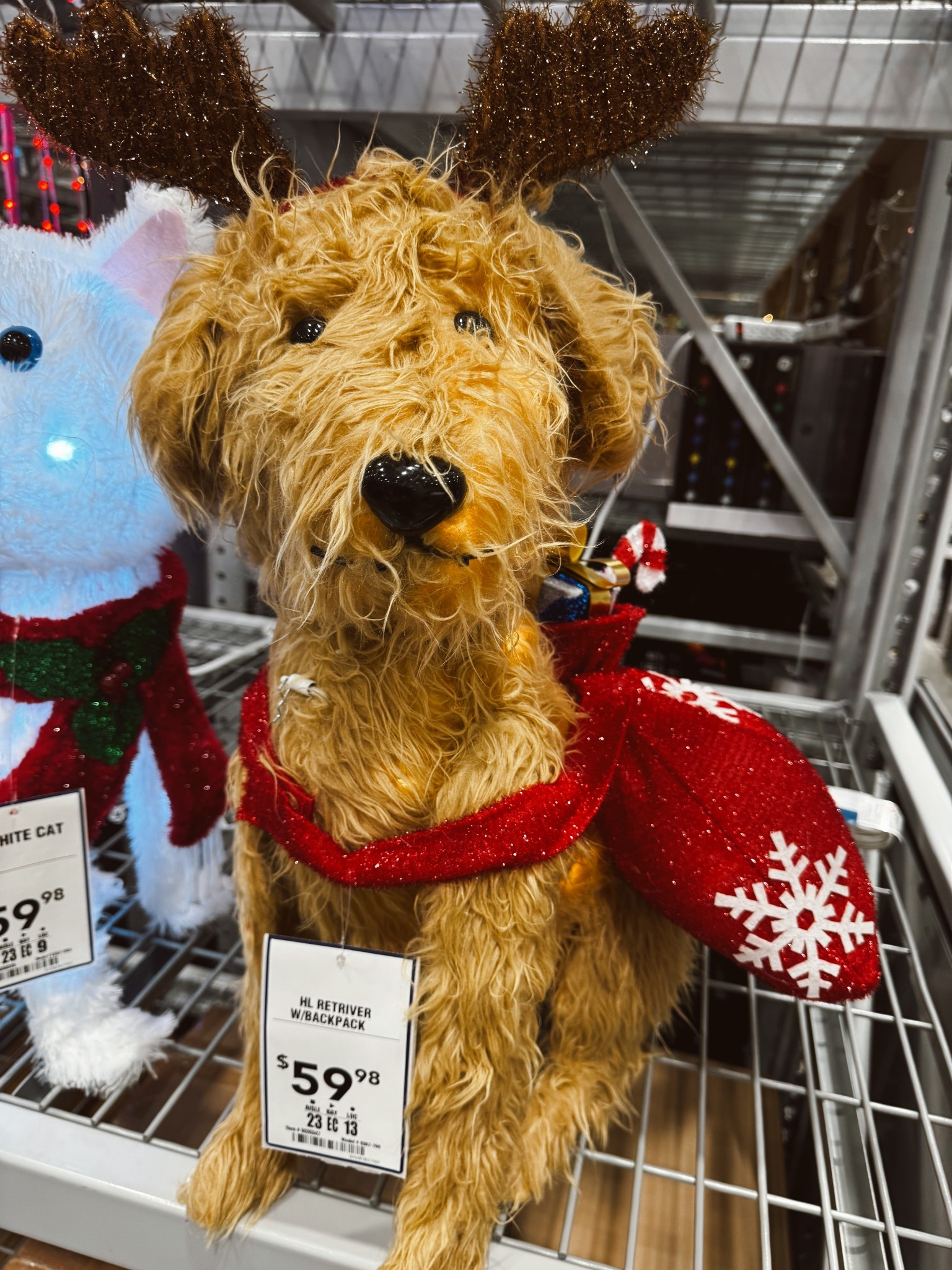 I saw this in Lowe’s last night when we went to pick up some stuff for the house I wanted it… I mean. How cute is this golden retriever for the front porch. I’m adding to my cart or my wishlist  

#LTKOver40 #LTKmomlife #LTKHome