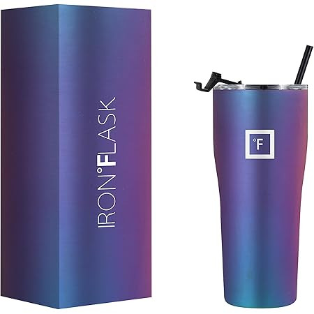 IRON °FLASK Classic Tumbler 2.0 - Airtight Leak-Proof, Durable Stainless Steel Bottle - Double W... | Amazon (US)